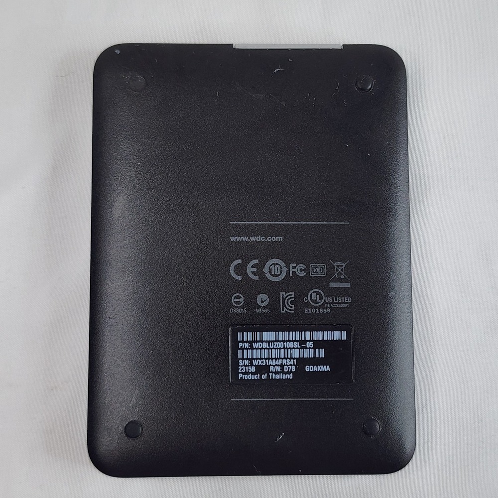 WD My Passport for Mac 1TB USB 3.0 Portable External HDD Silver TESTED. - Picture 7 of 8